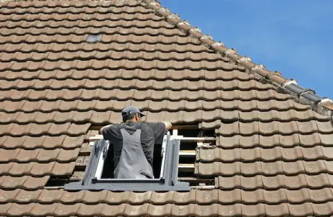 Pose de velux - Trépot